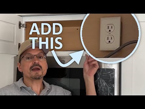 Wiring a New Outlet for Above Range Microwave