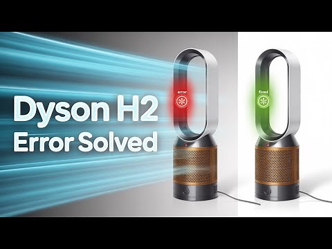 Dyson hot/cool fan heater h2 error - Error code meaning and how to fix it!