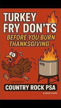 🔥 Turkey Fry DON’TS! (Don’t Burn Thanksgiving)