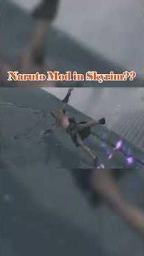 Naruto Powers in Skyrim! This is CRAZY! #shorts