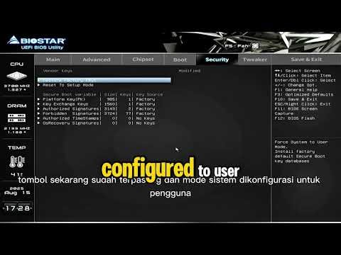 How To Fix Secure Boot Being Enabled But Not Working on Biostar Motherboards