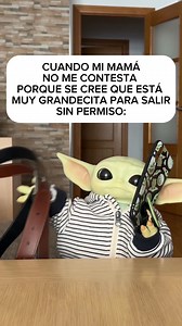 874K views · 15K reactions | Y no contesta  #babyyoda #humor | Bebeioda | Facebook