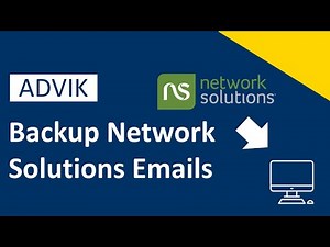 How to Backup Network Solutions Emails With Attachments? Updated 2025
