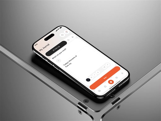 AI Wellness & Mood Tracker App | Mental Health UI
