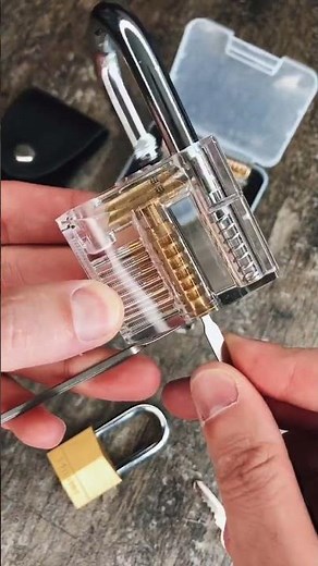 Learn how to pick a padlock