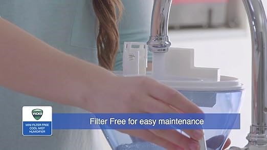 Vicks Mini Filter Free Cool Mist Humidifier