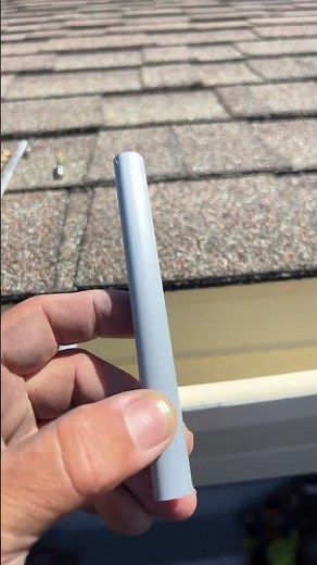 So adding some Screw and Ferrule gutter so once set a ladder not bend the existing gutter.