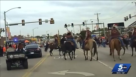 Never-before-seen video showcases deputies' heroism during Oklahoma State homecoming parade crash