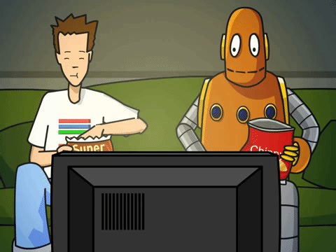 Name a better duo! 🤖🧡 We'll wait... Happy Best Friends Day from Tim and Moby! | BrainPOP