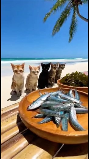 Soaked kittens eating challenge gets WILD #shorts #kittens #funny