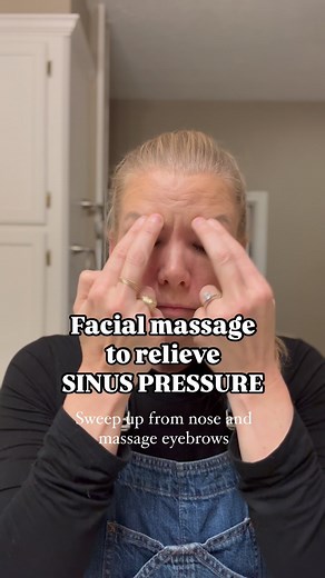 4.2K views | Sinus Pressure Facial Massage Repeat multiple times!...