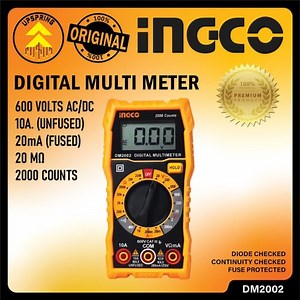 Digital Multimeter Heavy Duty AC/DC Tester Voltmeter High Quality.