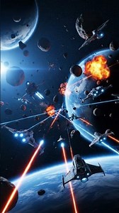 Space war AI #shorts #DreamScreenAI