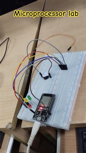 Microprocessor lab 🌺 #cse #foryou #trending #shortsfeed