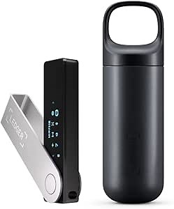 Ledger Nano X (Onyx Black) + Ledger Nano X Pod - The Perfect Bundle to Keep Your Crypto Safe