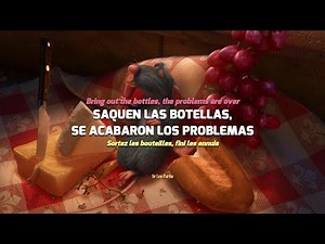 Camille - Le Festin // Ratatouille // (Lyrics, English, French, Español) (Subtitulado)