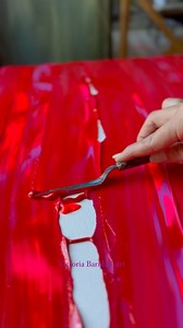 ✨Wait for the satisfying gap close at the end ❤️ I added fluorescent red and magenta to the spread to give this red some character and depth. This paint spread is simply a background on which I will add multiple layers of paint for an expressionist floral. Painting reveal coming Monday, stay tuned! . . . . . #arttherapy #artstudio #satisfying #artprocess #paint #artist #artistic #artgallery #artoftheday #artreels #artvideo #paintingprocess #painting #instaart #paintingoftheday #artdaily #asmr #i