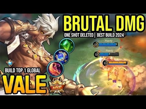 Vale Full Gameplay 🌪️ One Shot Build Domination ‪@MythicXBlade‬