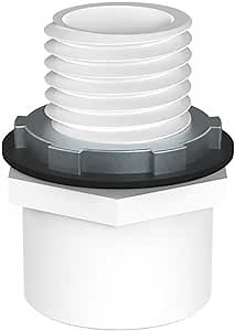 1 in. - 1.25 in. PVC Drain Pan Fitting - Killarney Metals - Made in America