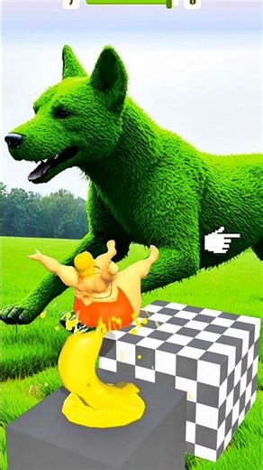 squeezy Girl Fun Reverse jumping Gameplay #fun #short