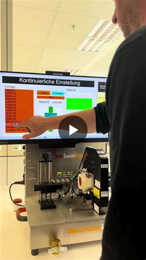 A great example of the LaserLinc BenchLincUT in action!