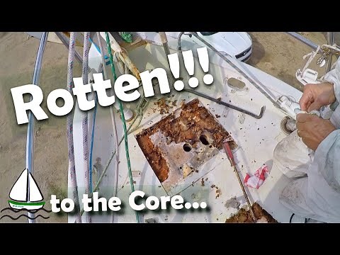 How to Fix a Sailboat Deck, Repair it BEFORE the Windlass RIPS OUT!! (Patrick Childress Sailing #48)