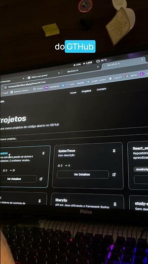 Como criar um portifolío em 5 minutos. #tecnologia #dicas #portfoliodev #devbr #java #vibecoding