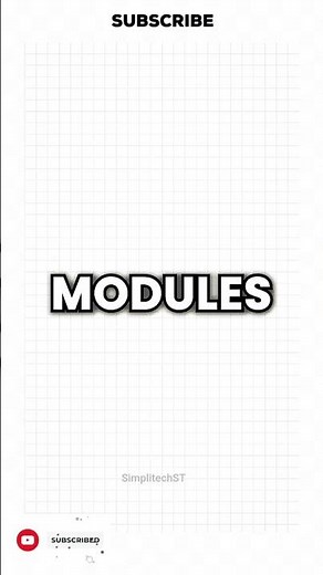 Full explanation about the module. #module#python#coding#programming#computerscience#moduletypes.