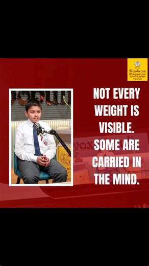 Sunbeam Bhagwanpur on Instagram: "Some weights are carried in silence... Until words make them lighter... Episode 7 of Between Silence and Shouts, the unsung playlist ...The Weight We Carry. A story of pressure unspoken and the freedom found in speaking. Trailer today! Episode this Wednesday! Because voices heal.... [BetweenSilenceAndShouts, TheUnsungPlaylist, MentalWellbeing, StudentVoices, EmotionalStrength, SunbeamLegacy, HolisticEducation] [SunbeamGroupOfEducationalInstitutions, SunbeamBhagw