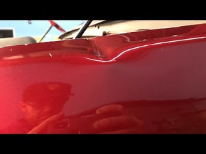 Extreme Paintless Dent Removal F150 Hood and Fender