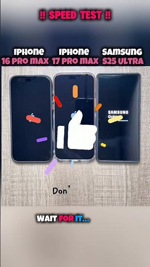 🚀🔥 iPHONE 16 PRO MAX VS iPHONE 17 PRO MAX VS GALAXY S25 ULTRA SPEED TEST!! 🔥🚀