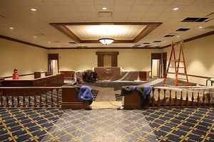 Spartanburg courthouse, police station eye fall openings. City-County complex in design phase