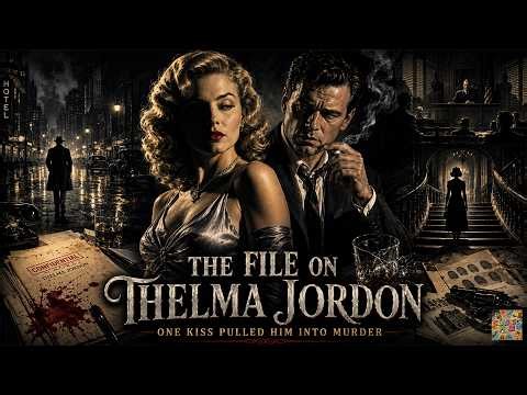 The File On Thelma Jordon — One Kiss Pulled Him Into Murder | The Timeless Classics #1080p