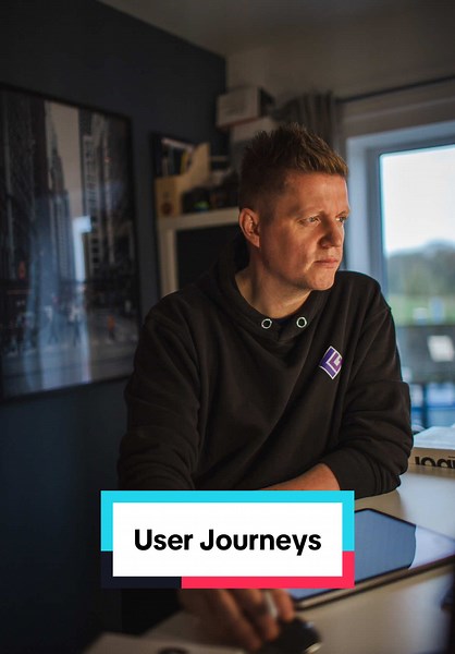 "Quick glimpse into the user journey mapping process! ✏️✨ #CreativeFlo...