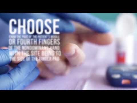 How to draw capillary blood