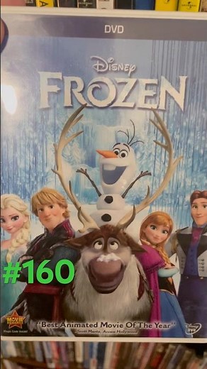Frozen (2013) - My DVD Library #dvd #frozen #disney
