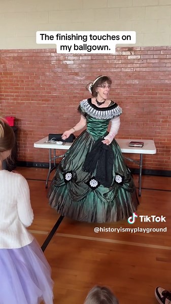 Victorian Ballgown: Getting Dressed for the Dance