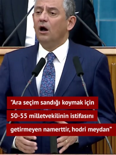 Özgür Özel: Ara Seçim Tarihi ve Vekil İstifaları