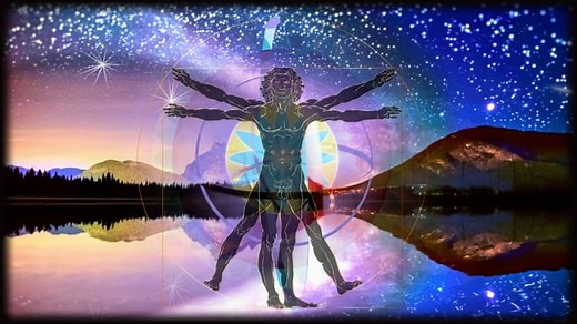 The Vitruvian Man, Art, Design. Free Stock Video