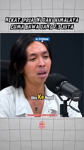Cuma punya 2,5 juta tapi pengen daki Himalaya ⁉️ coba dengerin podcast ini. #podcast #entertainment #fyp | Podcast Mulu