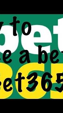 How to place a bet on Bet365
