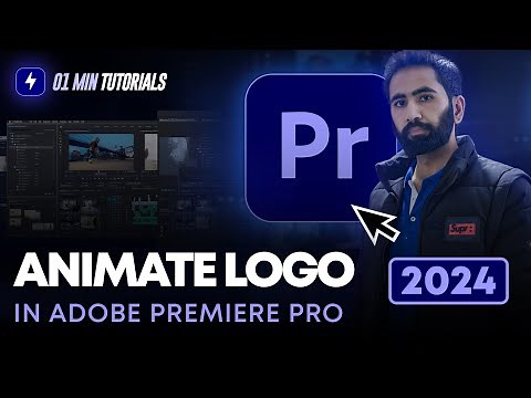 How to Animate Logo in Adobe Premiere Pro 2024 | Logo Animation in Premiere Pro Tutorial