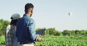 Innovation Technology Futurist Farming Farmers Watching Stock Footage Video (100% Royalty-free) 1101116855 | Shutterstock