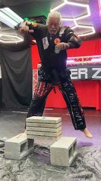Championship Martial Arts Concrete Breaking Sports Competition #karate #martialarts #taekwondo #mma
