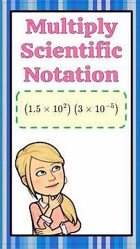 Multiply Numbers in Scientific Notation | HS.N-RN.A.2 🖤