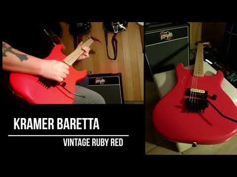 Kramer Baretta Vintage Ruby Red