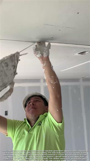 Ceiling Finishing: Applying Joint Compound to Drywall Seams