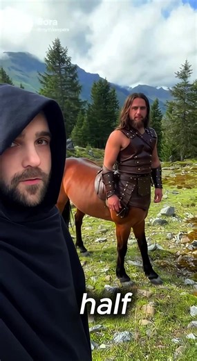 Centaur explained in 15 seconds #centaur#mythology#folklore#aivideo#sora