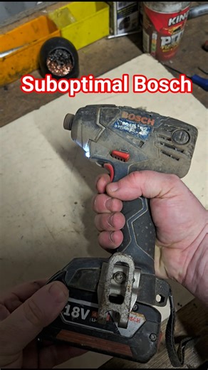 Suboptimal Bosch Impact Driver #powertoolrepair #repair #bosch