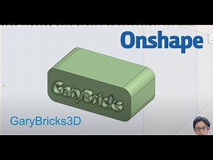 Onshape How to put 3D Text